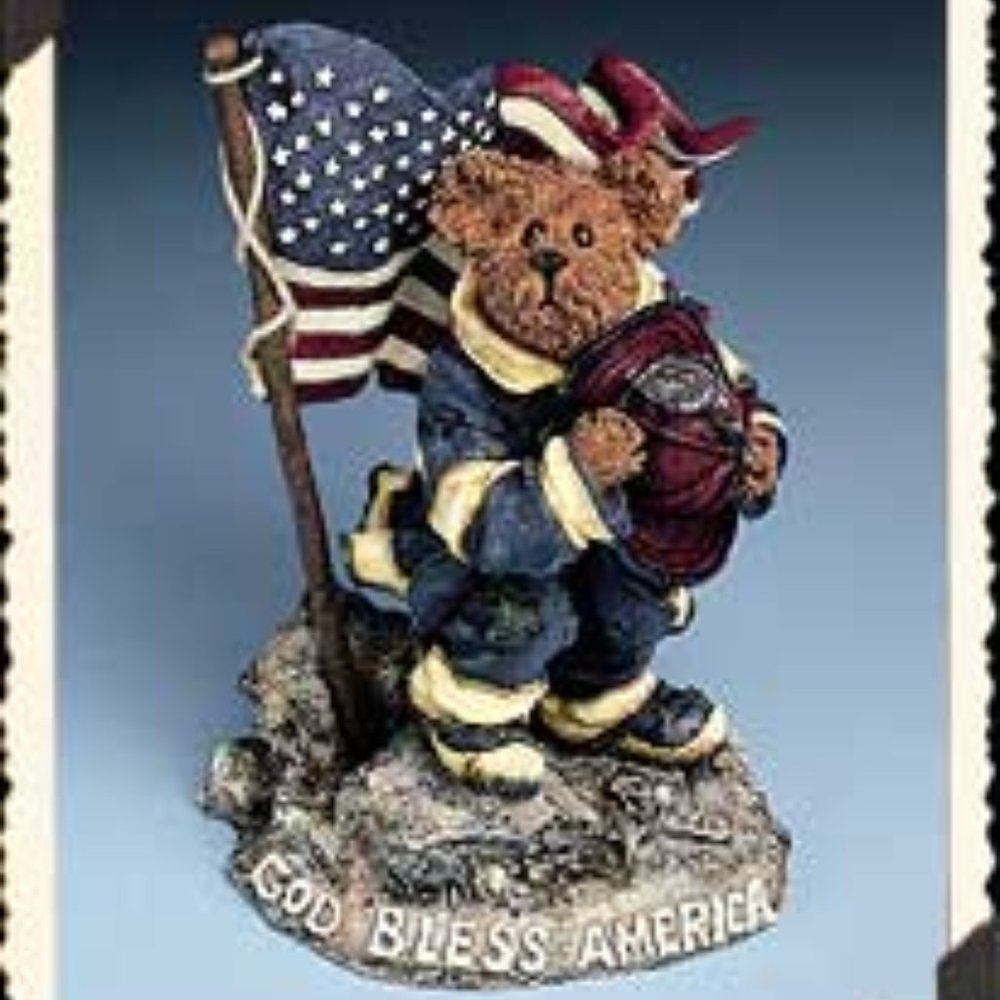Our American Hero...boyds Bears Bearstone- NWT